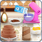 Baking and Cooking Chocolate Cake: Girl Fun Bakery Apk