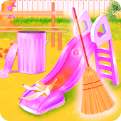 Childrens Park Garden Cleaning Apk