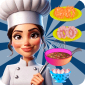 girls cooking toy variety dish Apk