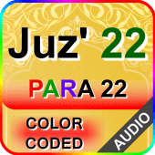 Color coded Para 22 with Audio Apk