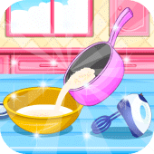 cooking cake caramel games Apk