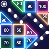 Bricks Breaker - Glow Balls Apk