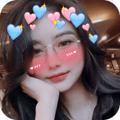 Crown Heart Emoji Camera Apk