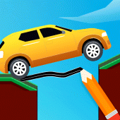 Draw Bridge Games: Save Car Apk