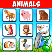 Animal sounds - Kids learn Apk