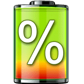 show battery percentage Apk