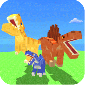 Blocky Dino Park Apex Arena Apk