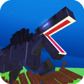 Blocky Titan Spino Rampage Apk