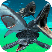 Dino Battle Arena Jurassic Sea Apk