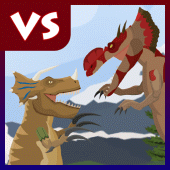 Hybrid Arena: T-Rex vs Spino Apk