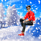 Snowfall photo editor: frames Apk