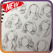 Hair Drawing Techniques Apk