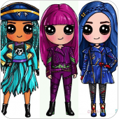 How To Draw Disney Descendants Apk