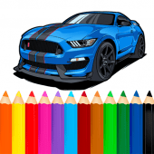 Coloring American Cars Cool Apk