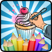 Coloring Sweet Cupcake Apk