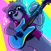 Rock On, Raccoon! Apk