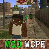 Craft Theft Auto For Minecraft 1 30 Apks Com Planetmcpemods Gta Games Free Apk Download