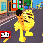 Power Garfield City Run Apk