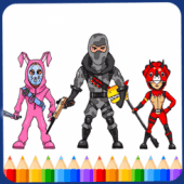 Fortnite Coloring Game ( Battle Royale) Apk