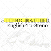 Stenographer: EnglishToSteno Apk