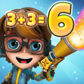 Powernauts - Fun math problems and games for kids Apk