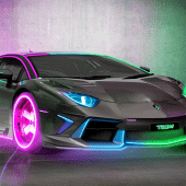 Neon Cars Wallpaper HD: Themes Apk