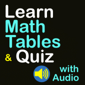 Math Tables with Quiz - Audio Apk