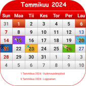 Suomi Kalenteri 2024 Apk