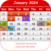 Japan Calendar 2024 Apk