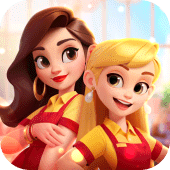 Gossip Girls Restaurant-Merge Apk