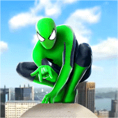 Spider Rope Hero: Ninja Gangster Crime Vegas City Apk