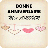 BONNE ANNIVERSAIRE MON AMOUR Apk