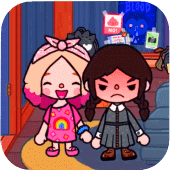 Toca Wednesday Addams Boca HD Apk