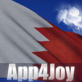 Bahrain Flag Live Wallpaper Apk