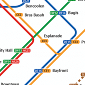 Singapore Metro Map MRT & LRT Apk