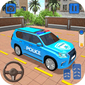 US Police Spooky Jeep Parking Apk