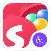 Round Colorful Ball Box --APUS Launcher theme Apk