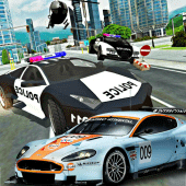 Hot Pursuit Police Car Chase: Cop Car Driving Sim Apk