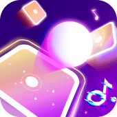 Ballz Hop:Dancing Tiles Apk