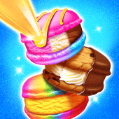 Rainbow Ice Cream Sandwiches Apk