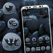 Black Stone Launcher Theme Apk