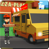 Blocky Pizza Delivery Apk