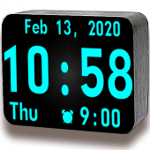 Huge Digital Clock Pro Apk