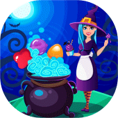 Witch Sweets - Match 3 Puzzle Game Apk