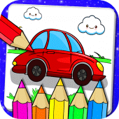 Cars Coloring & Drawing Book Apk