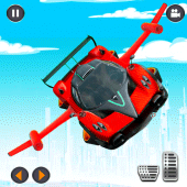 Futuristic Flying Car Drive 3D Apk