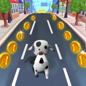 Dog Run Pet Runner Games 3D Apk