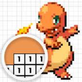 Color by Number - Pokemon Pixel Art Free Apk