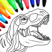 Dino Coloring Game Apk