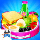 School Lunchbox Food Maker Apk